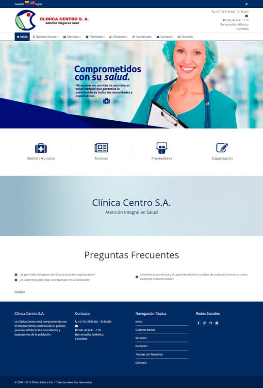 clinica-centro_web › Fred Villalba – Diseño Web y Tiendas Virtuales