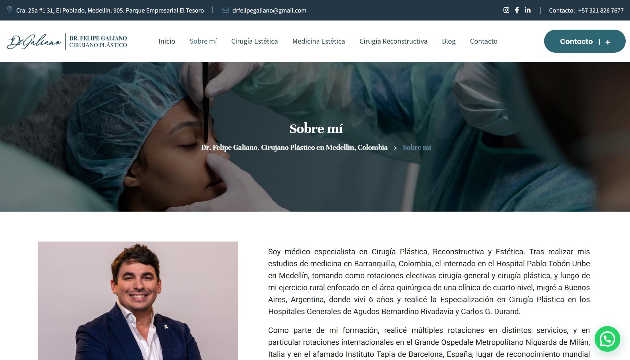 Dr Felipe Galiano 2 › Fred Villalba – Diseño Web y Tiendas Virtuales